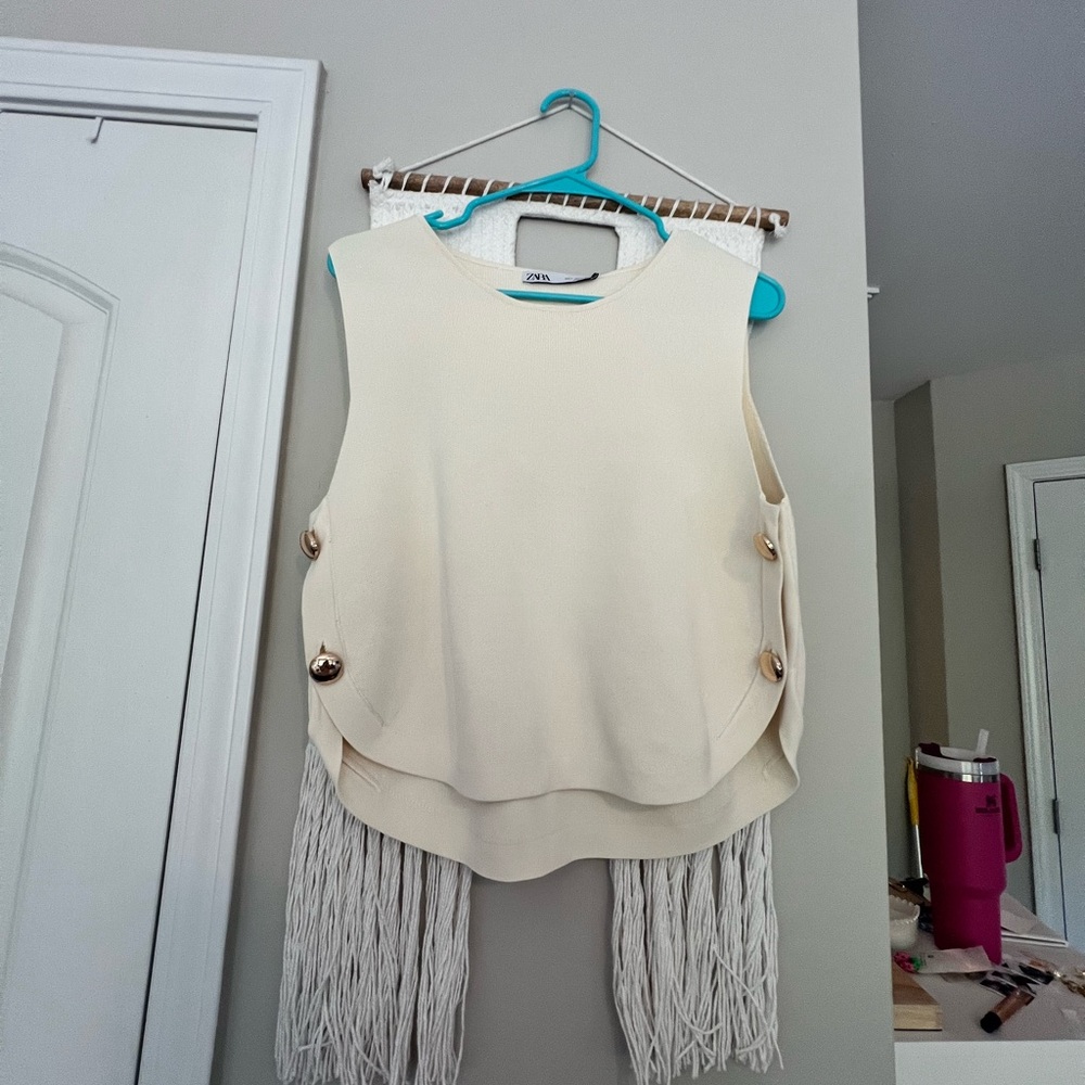 NWT ZARA business casual tank top